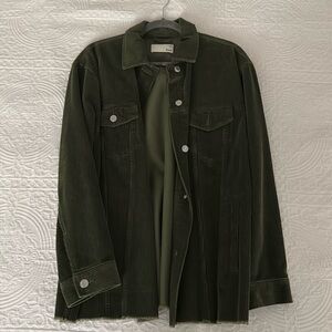 Wilfred Free Green Corduroy Jacket